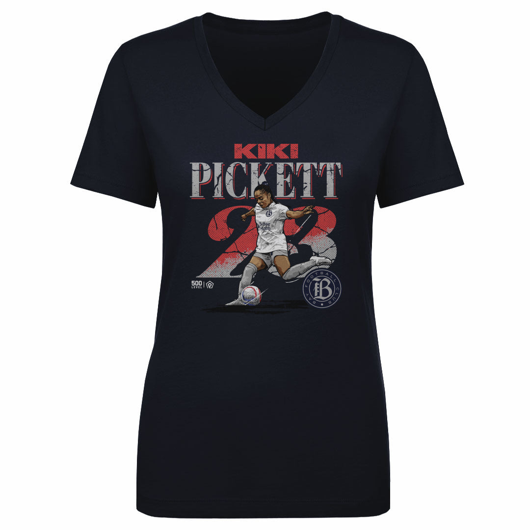 Kiki Pickett Women's V-Neck T-Shirt | 500 LEVEL