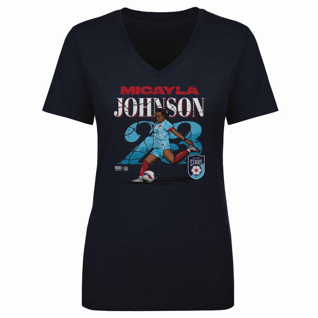 Micayla Johnson Women's V-Neck T-Shirt | 500 LEVEL