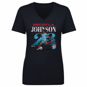 Micayla Johnson Women's V-Neck T-Shirt | 500 LEVEL
