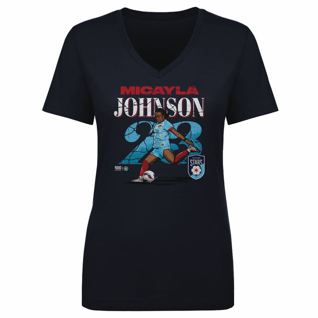 Micayla Johnson Women's V-Neck T-Shirt | 500 LEVEL