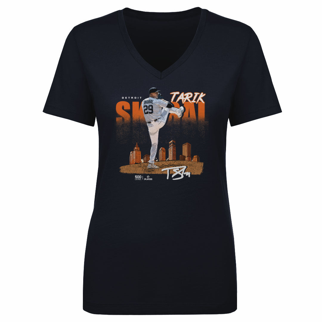 Tarik Skubal Women's V-Neck T-Shirt | 500 LEVEL