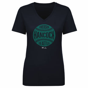 Emerson Hancock Women's V-Neck T-Shirt | 500 LEVEL