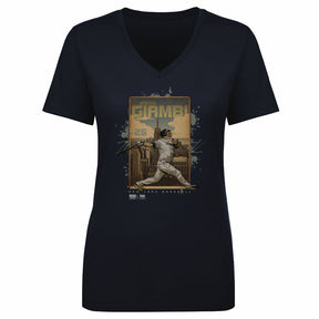 Jason Giambi Women's V-Neck T-Shirt | 500 LEVEL