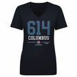 Columbus Aviators Women's V-Neck T-Shirt | 500 LEVEL