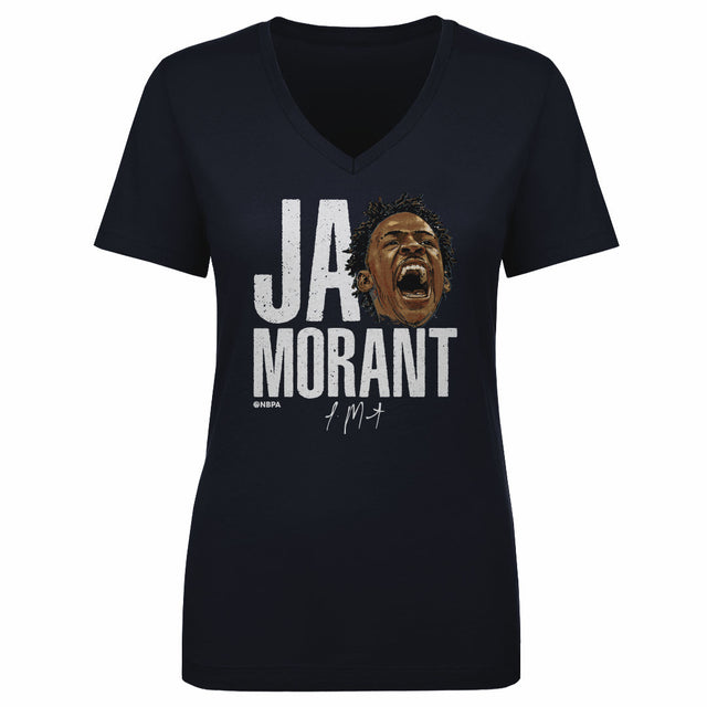 Ja Morant Women's V-Neck T-Shirt | 500 LEVEL