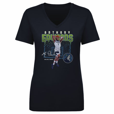 Anthony Edwards Women's V-Neck T-Shirt | 500 LEVEL