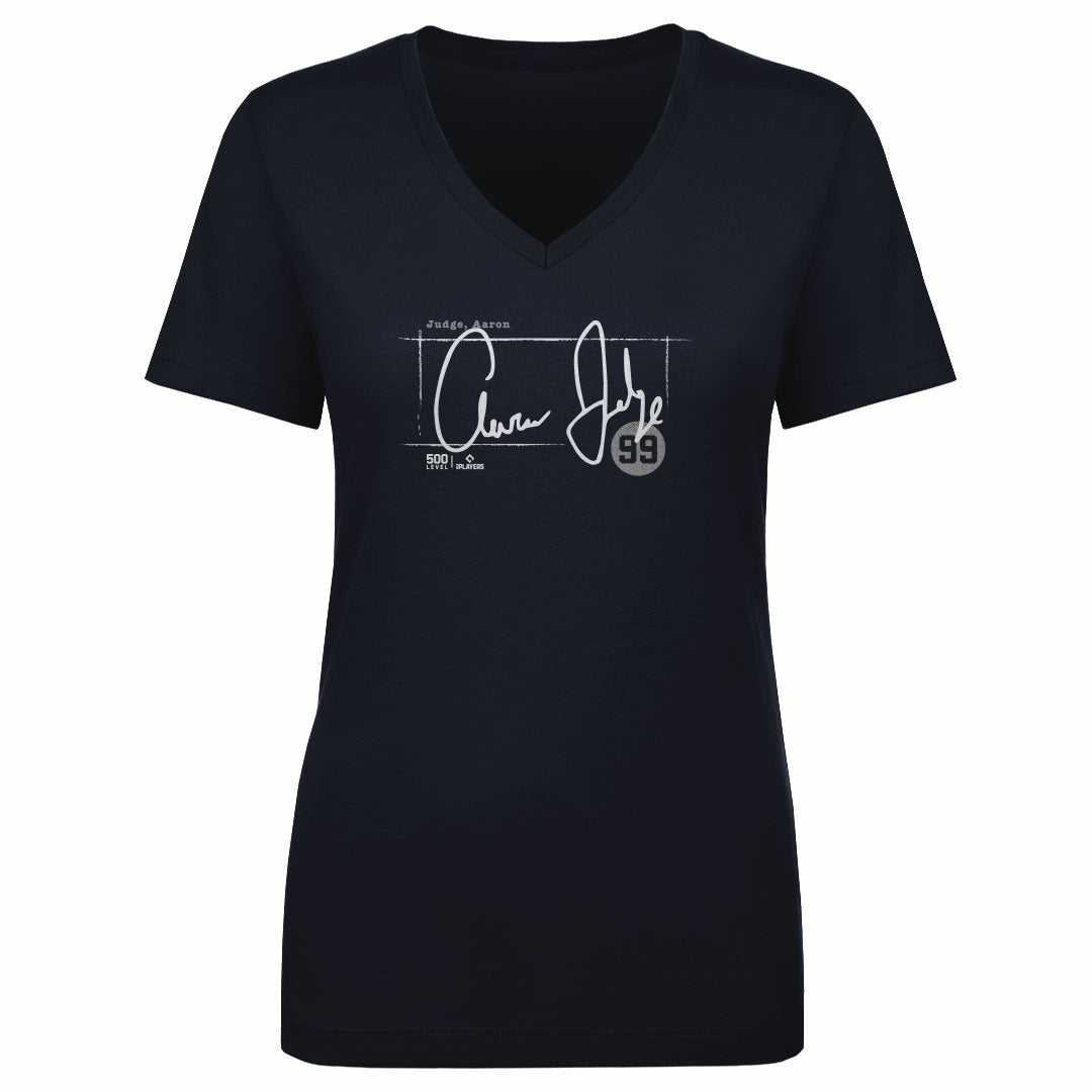 Aaron Judge Women's V-Neck T-Shirt | 500 LEVEL