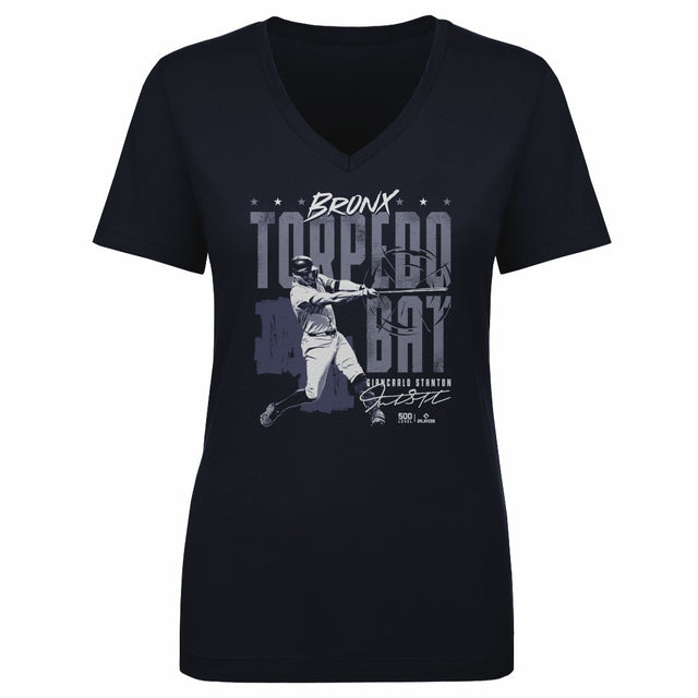 Giancarlo Stanton Women's V-Neck T-Shirt | 500 LEVEL
