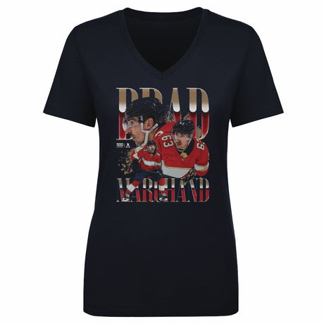 Brad Marchand Women's V-Neck T-Shirt | 500 LEVEL