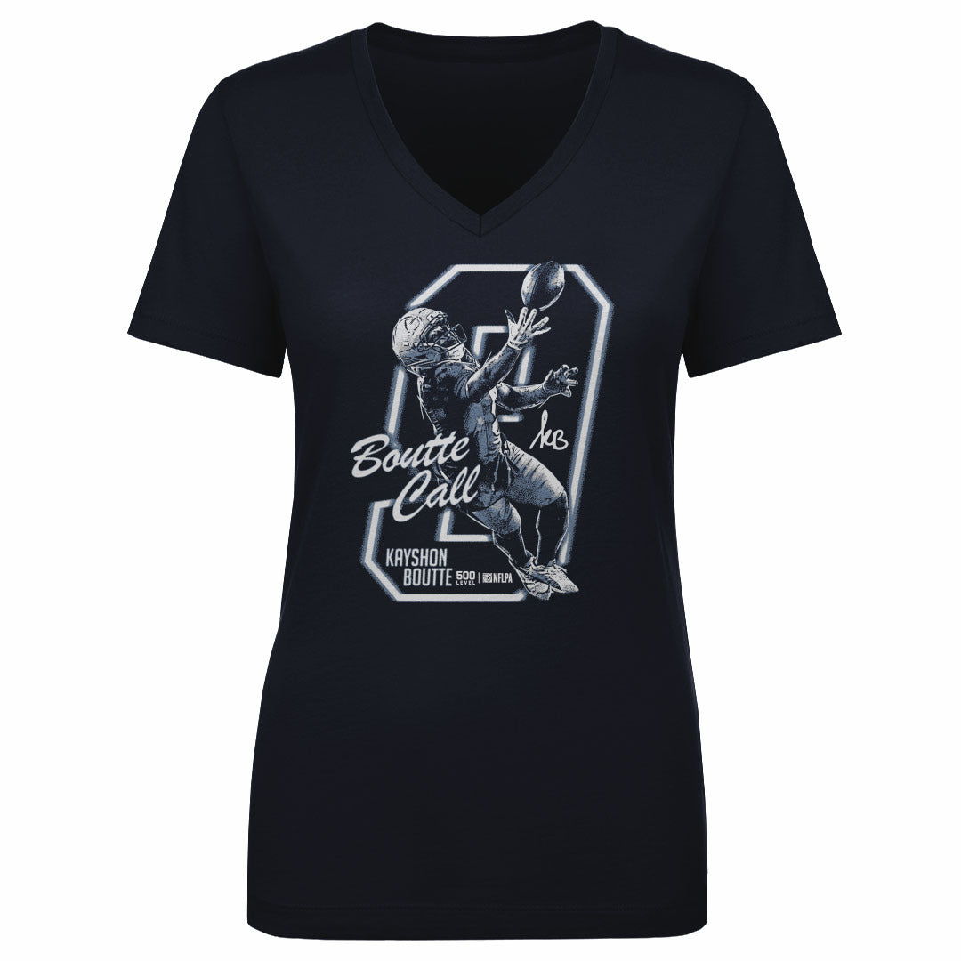 Kayshon Boutte Women's V-Neck T-Shirt | 500 LEVEL
