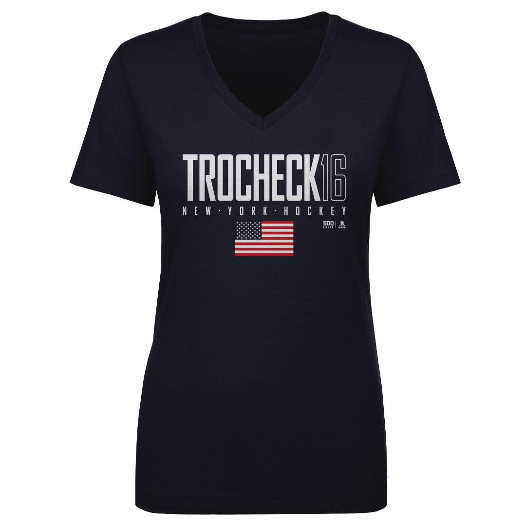 Vincent Trocheck Women's V-Neck T-Shirt | 500 LEVEL