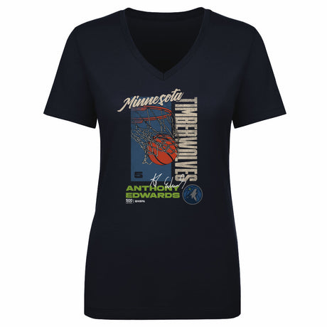Anthony Edwards Women's V-Neck T-Shirt | 500 LEVEL