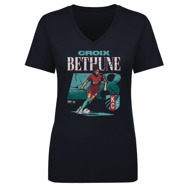 Croix Bethune Women's V-Neck T-Shirt | 500 LEVEL