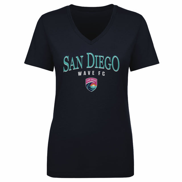 San Diego Wave FC Women's V-Neck T-Shirt | 500 LEVEL