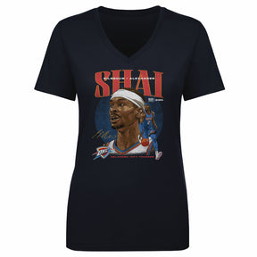 Shai Gilgeous-Alexander Women's V-Neck T-Shirt | 500 LEVEL