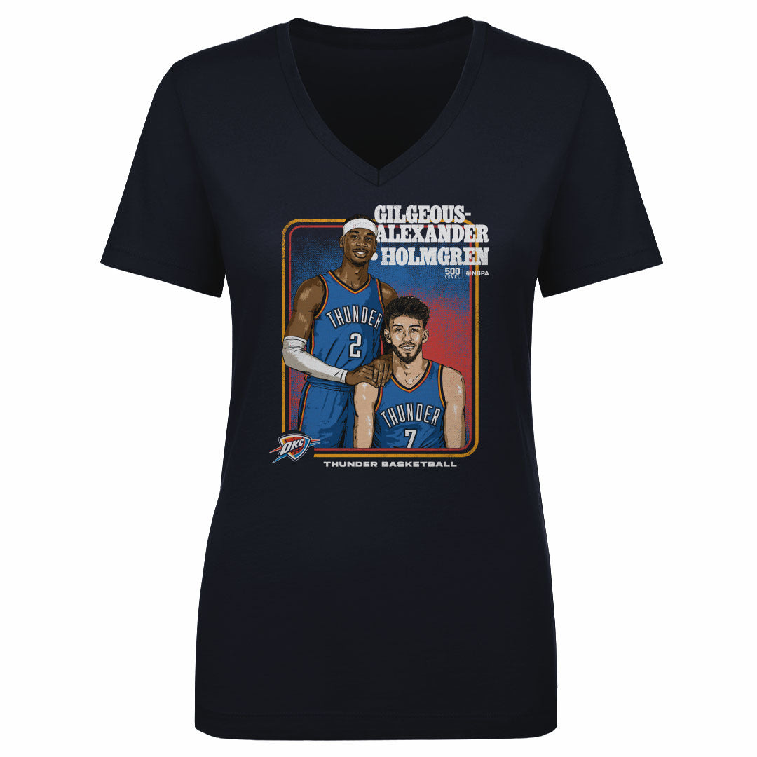 Shai Gilgeous-Alexander Women's V-Neck T-Shirt | 500 LEVEL