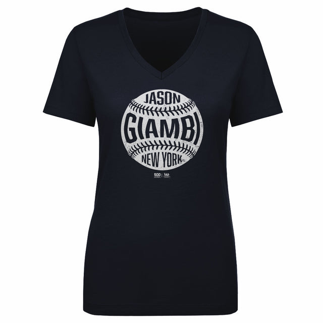 Jason Giambi Women's V-Neck T-Shirt | 500 LEVEL