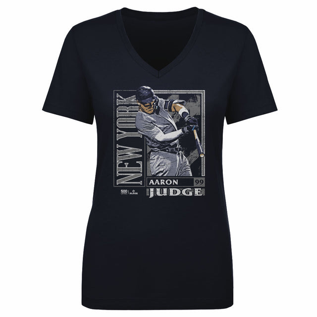 Aaron Judge Women's V-Neck T-Shirt | 500 LEVEL