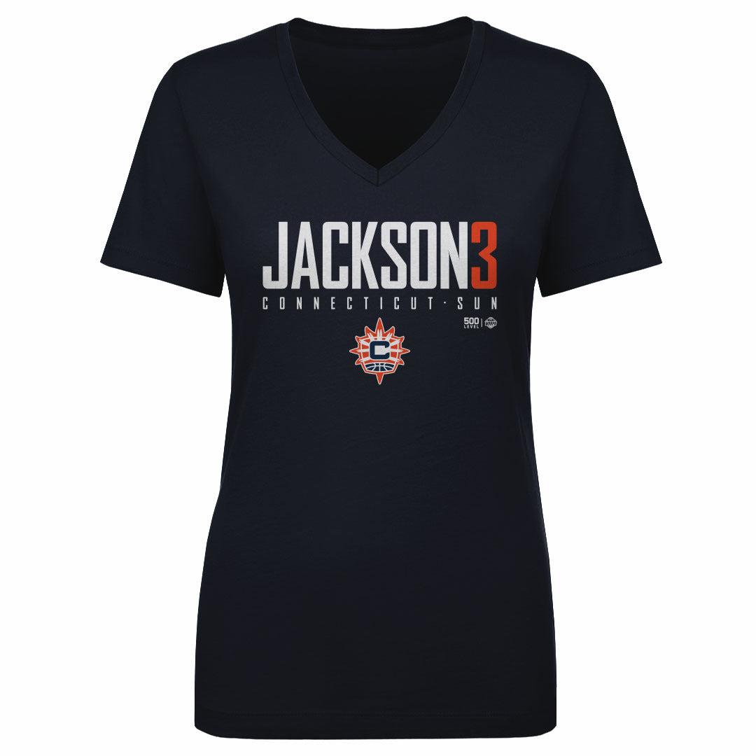 Ashlon Jackson Women's V-Neck T-Shirt | 500 LEVEL