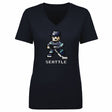 Seattle Hockey Women's V-Neck T-Shirt | 500 LEVEL