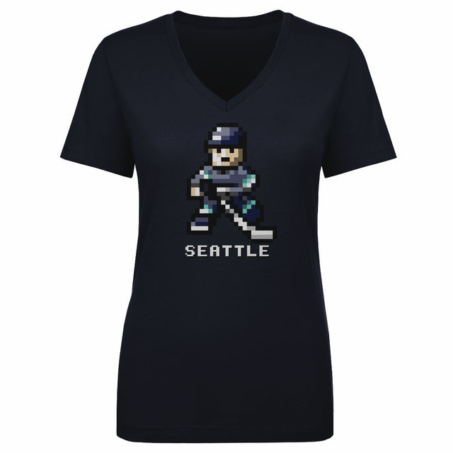 Seattle Hockey Women's V-Neck T-Shirt | 500 LEVEL