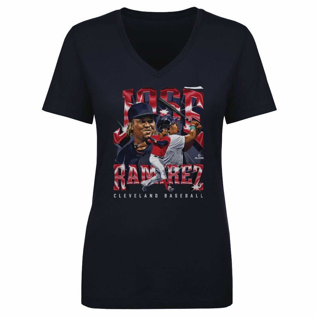 Jose Ramirez Women's V-Neck T-Shirt | 500 LEVEL