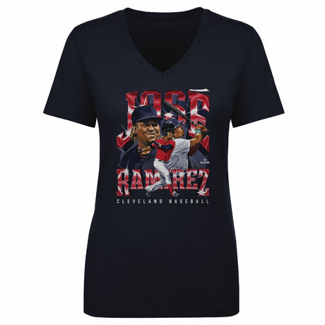 Jose Ramirez Women's V-Neck T-Shirt | 500 LEVEL