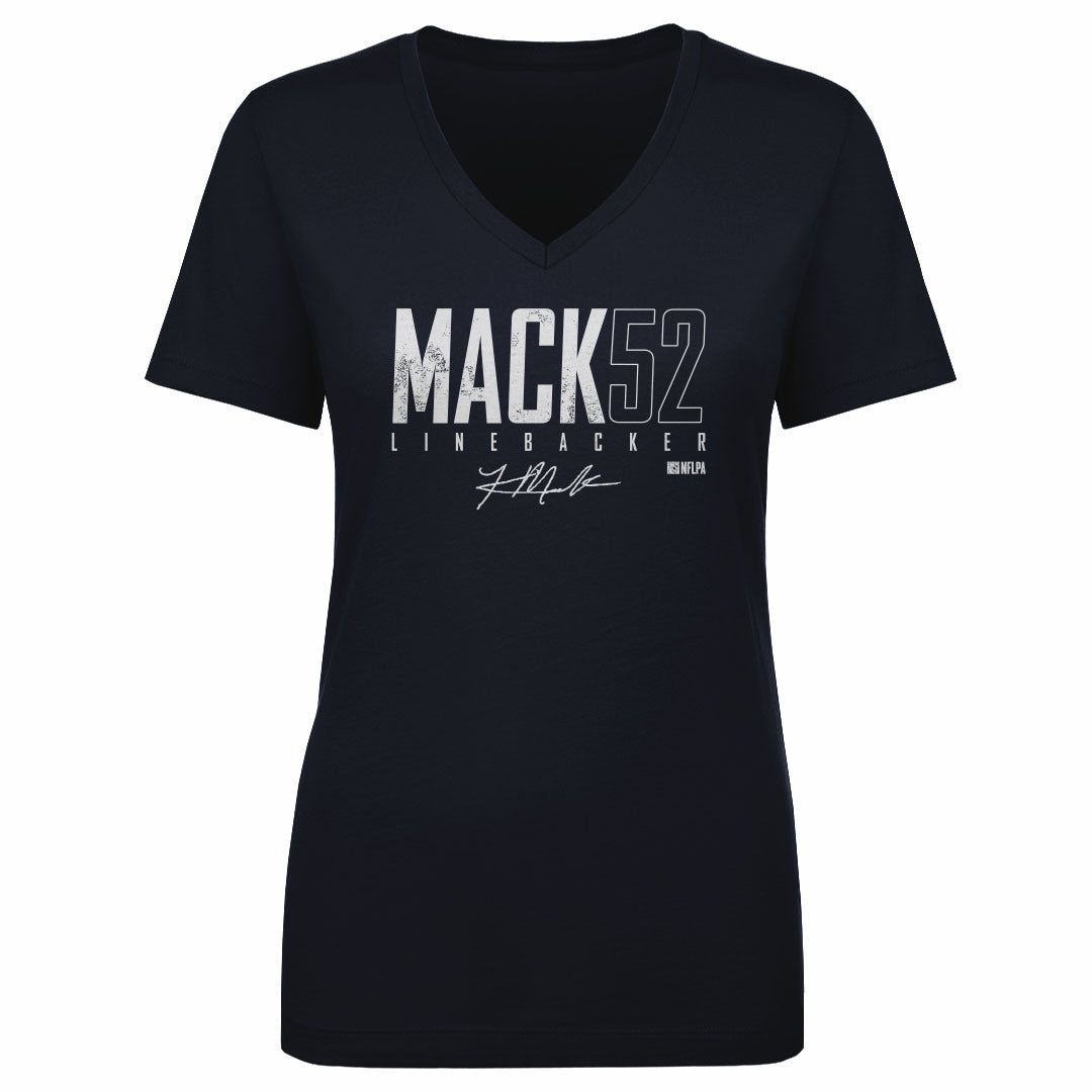 Khalil Mack Women's V-Neck T-Shirt | 500 LEVEL