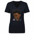 AJ Dybantsa Women's V-Neck T-Shirt | 500 LEVEL