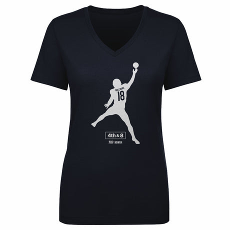 Caleb Williams Women's V-Neck T-Shirt | 500 LEVEL