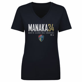 Manaka Matsukubo Women's V-Neck T-Shirt | 500 LEVEL