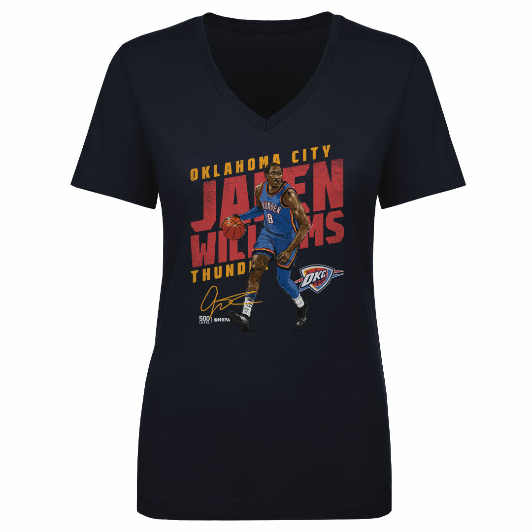 Jalen Williams Women's V-Neck T-Shirt | 500 LEVEL