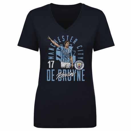 Kevin De Bruyne Women's V-Neck T-Shirt | 500 LEVEL