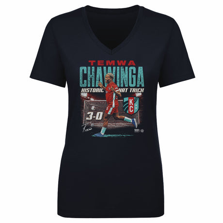Temwa Chawinga Women's V-Neck T-Shirt | 500 LEVEL
