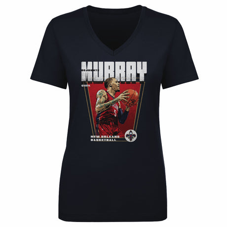 Dejounte Murray Women's V-Neck T-Shirt | 500 LEVEL