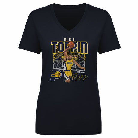 Obi Toppin Women's V-Neck T-Shirt | 500 LEVEL