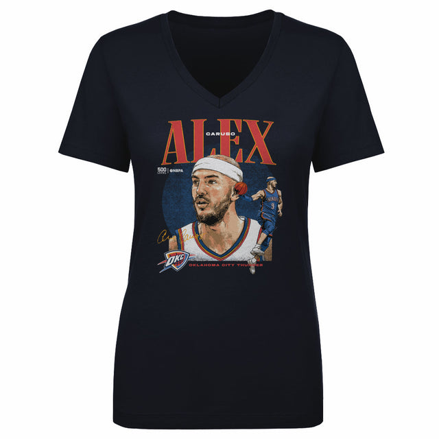 Alex Caruso Women's V-Neck T-Shirt | 500 LEVEL