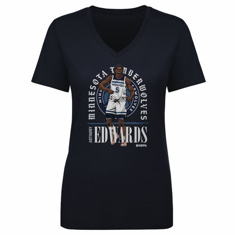 Anthony Edwards Women's V-Neck T-Shirt | 500 LEVEL