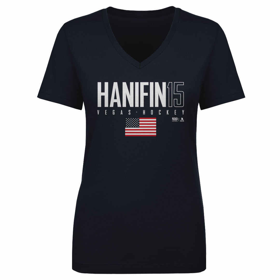 Noah Hanifin Women's V-Neck T-Shirt | 500 LEVEL