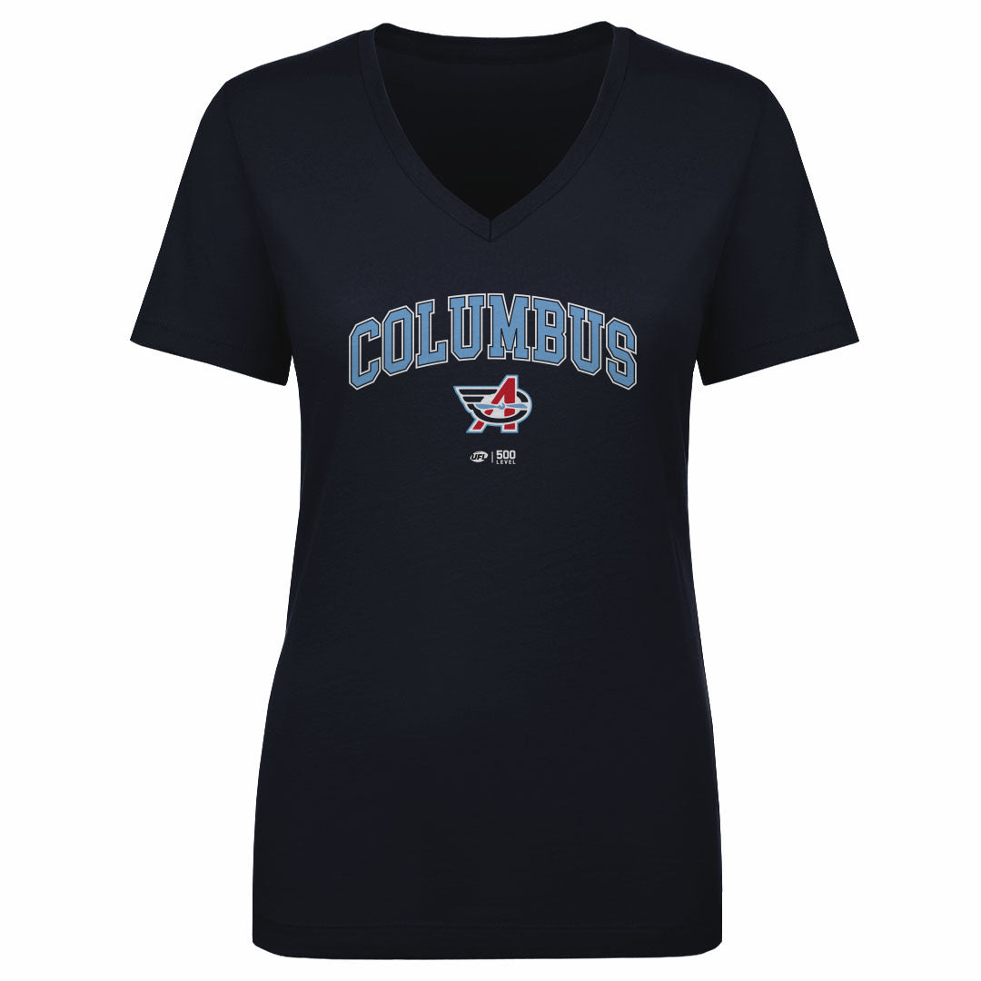 Columbus Aviators Women's V-Neck T-Shirt | 500 LEVEL
