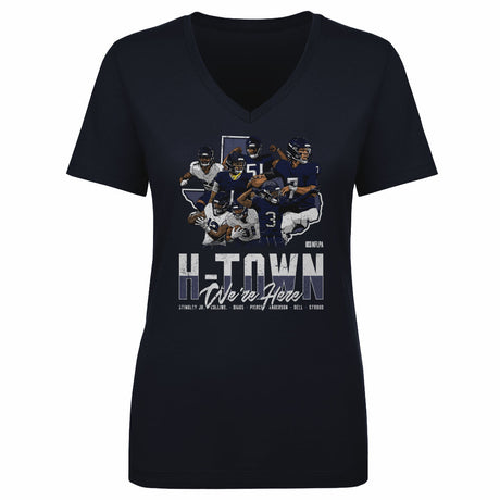 C.J. Stroud Women's V-Neck T-Shirt | 500 LEVEL