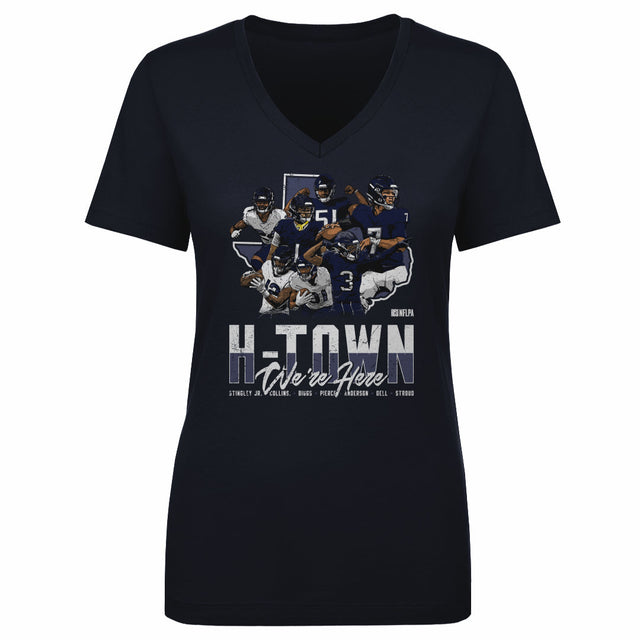 C.J. Stroud Women's V-Neck T-Shirt | 500 LEVEL