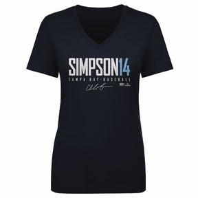 Chandler Simpson Women's V-Neck T-Shirt | 500 LEVEL
