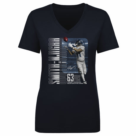 Jaxon Smith-Njigba Women's V-Neck T-Shirt | 500 LEVEL