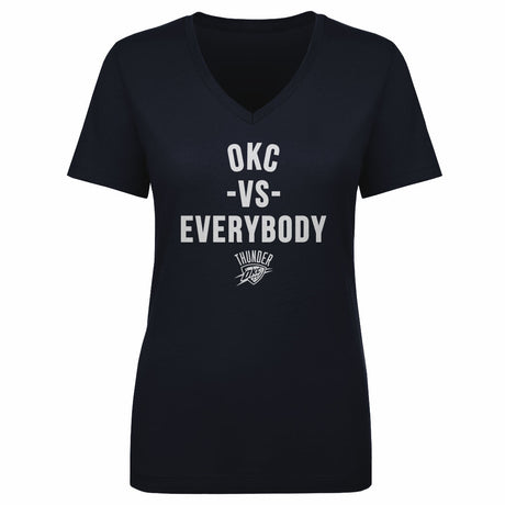 Oklahoma City Thunder Women's V-Neck T-Shirt | 500 LEVEL