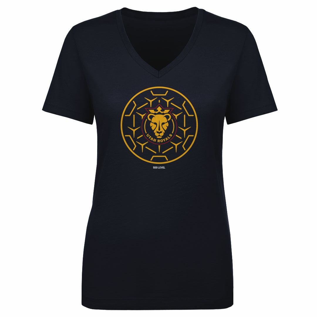 Utah Royals Women's V-Neck T-Shirt | 500 LEVEL