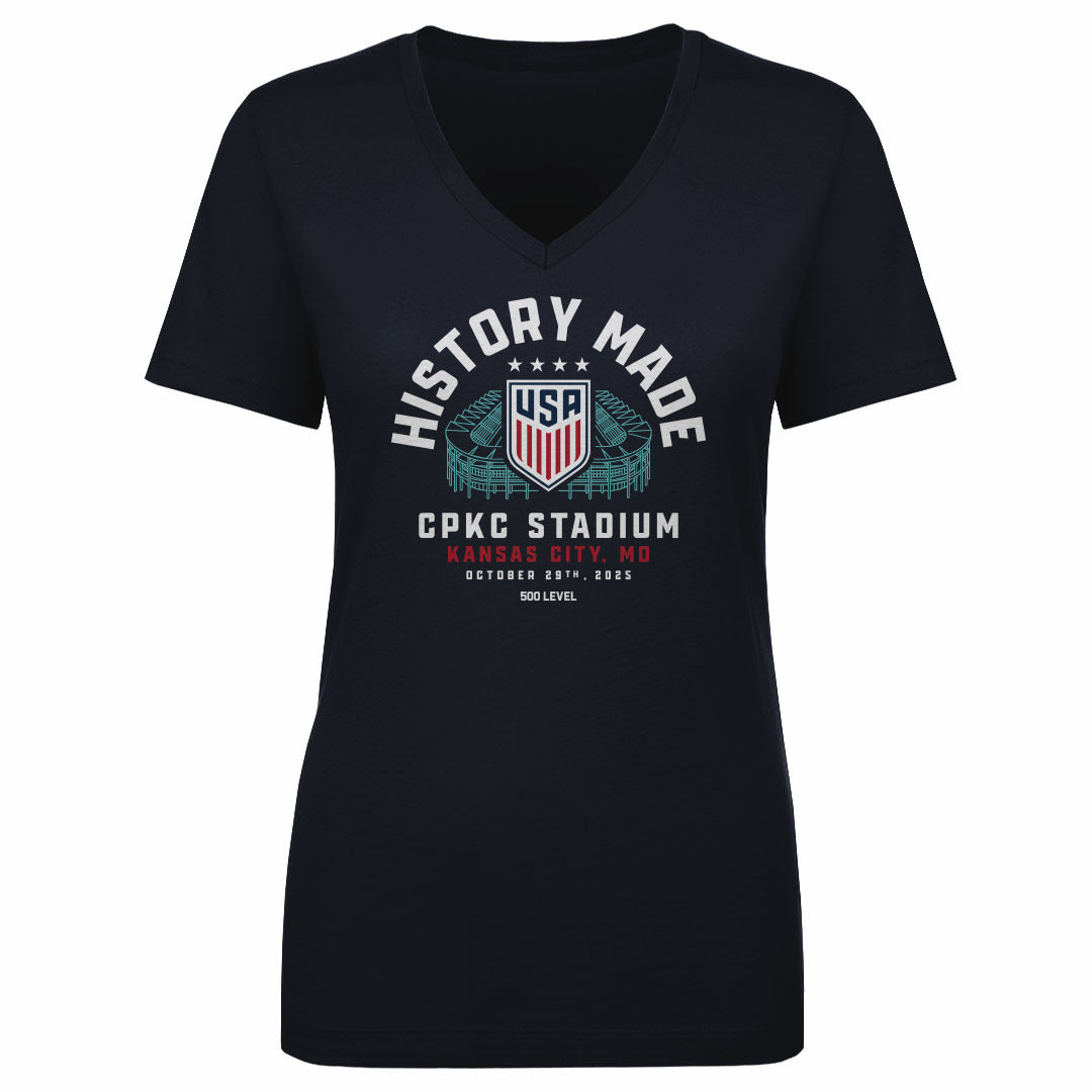 USWNT Women's V-Neck T-Shirt | 500 LEVEL