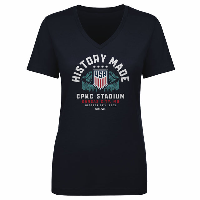 USWNT Women's V-Neck T-Shirt | 500 LEVEL