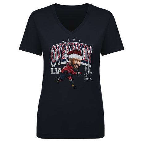 Alex Ovechkin Women's V-Neck T-Shirt | 500 LEVEL