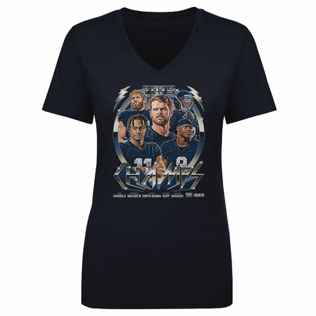 Seattle Football Women's V-Neck T-Shirt | 500 LEVEL